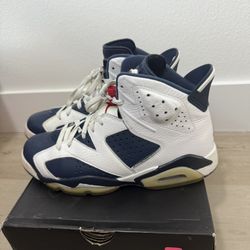 Air Jordan 6 Retro Olympic 2012 Sz 9.5