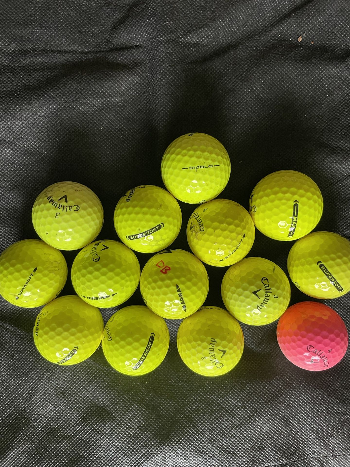 Callaway 52 golf balls