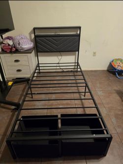 Twin bed frame
