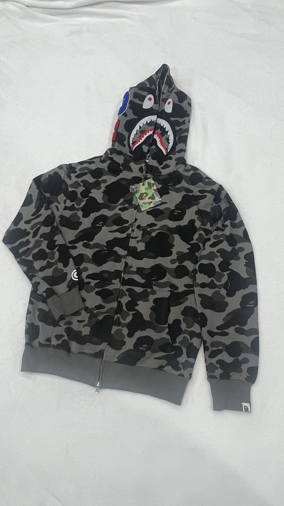 Grey Bape Zip