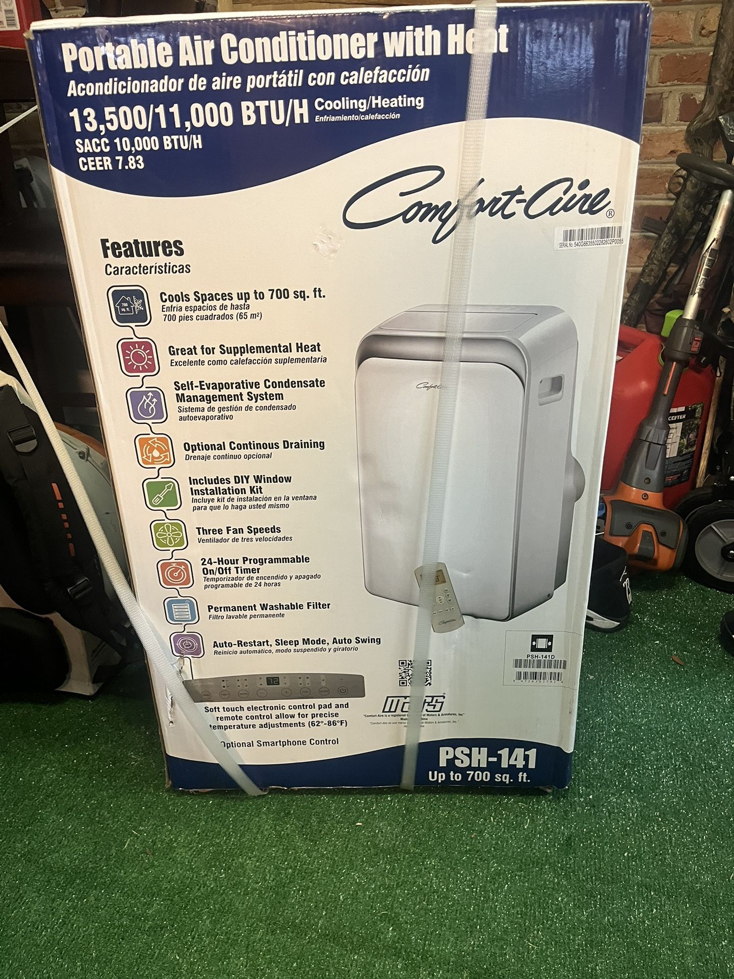 Comfort Aire Portable Air Condition & Heater