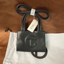 Telfar Small Shopping Bag In Black