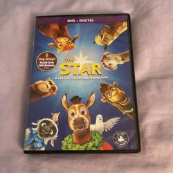 $5 THE STAR (kids Cartoon Movie)  Never Played! Digital Copy Removed 
