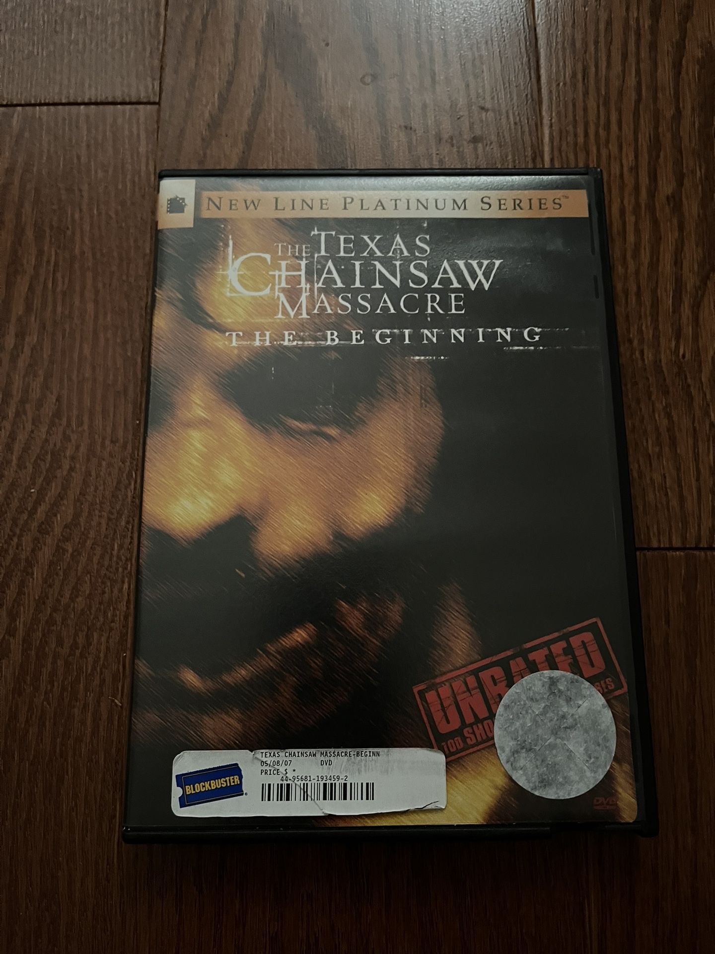 The Texas chainsaw massacre: the beginning (DVD, 2007. New Line Platinum Series) Unrated