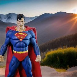 13" Superman Statue This is a 1998 Warner Brothers Studio Store exclusive