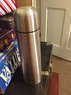 Stainless steel thermos