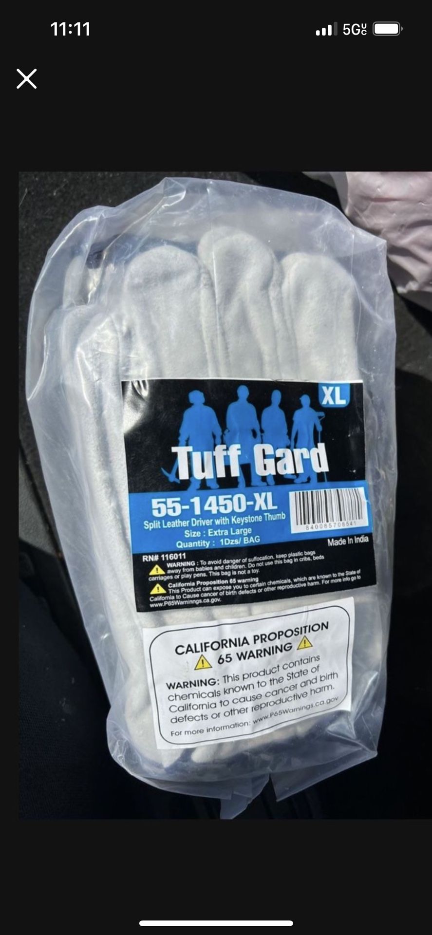 Pack Of 12 Pairs Of Work Gloves ($20 Per Pack)