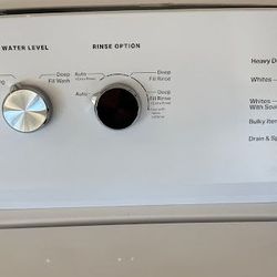 Maytag 3.8 Cu. Ft. White Agitator Top Load Washer with Deep Fill
