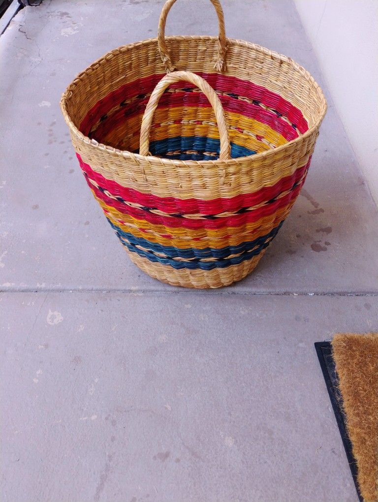Wicker Basket Pickup Only Cash