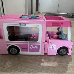 Barbie Camper Van And Mini Camper Van 