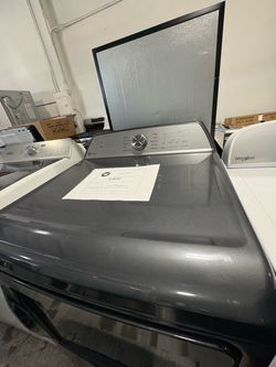 GE Profile Top-Load Dryer – Diamond Gray