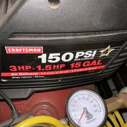 Craftsman 3000PSI Air Compressor Hardly Used. 