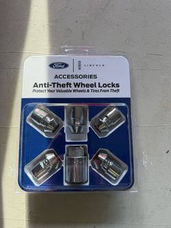 NEW Ford Bronco Chrome Wheel Lock Kit