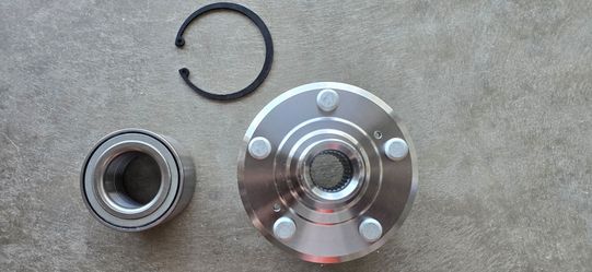 Wheel bearing and hub assembly