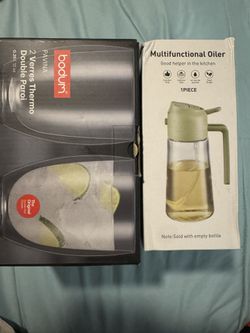 Kitchen Oil Keeper/ Thermo Glasses 