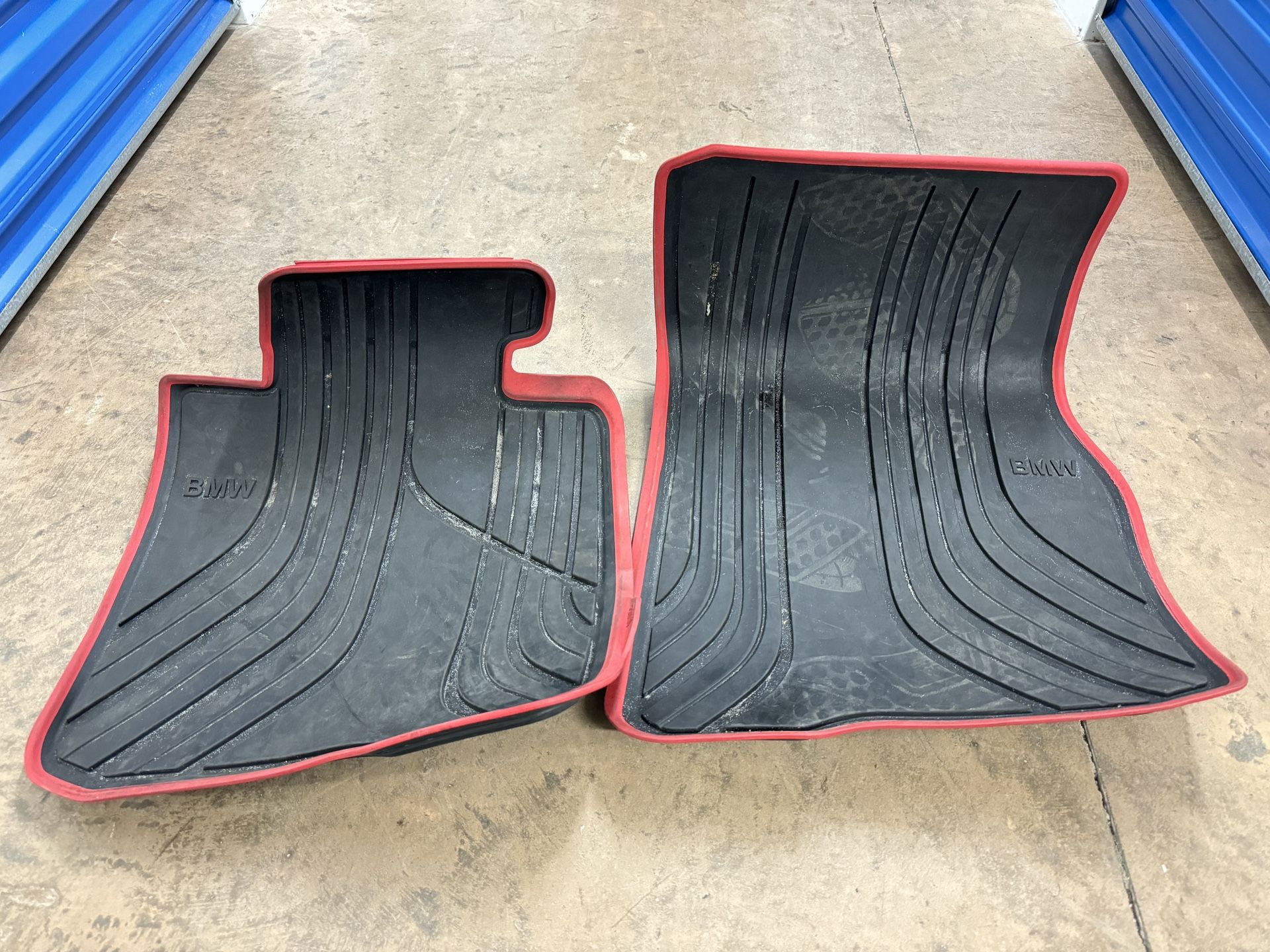 BMW 430 440 M4 Front Mats Red Black