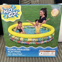 Floral Paradise Play Pool