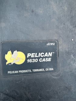 Pelican 1630  large wheeled weatherproof hard case