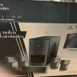 NEW. Open Box. 5.1 Home Theater System