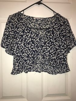 Floral blouse size XS