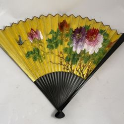 Vintage Folding Hand Fans 6ps.