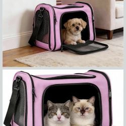 Dog CAT crate For Small Pets In Pink $20