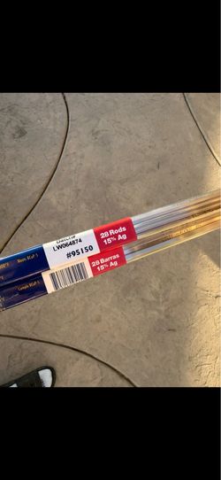 Hvac Brazing Rods  Silfos 15% Silver $100 Each