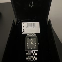 Bulova Silver Quadra 