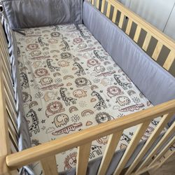 Delta Children Heartland 4-in-1 Convertible Crib - Not Used