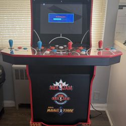 Arcade1UP NBA Jam w/ Riser and Stool