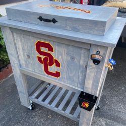 Wooden cooler