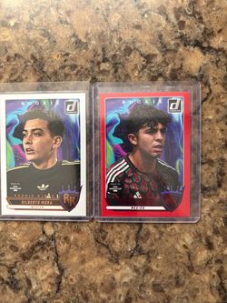 Gilberto Mora & Denzel Garcia Rookie Kings card lot.