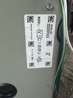 Trane 5 ton furnace