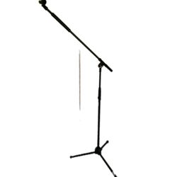 Proline Telescoping Tripod Mic Stand (W/ Pick Clip)