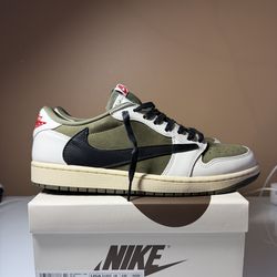 Travis Scott Jordan 1 Medium Olive