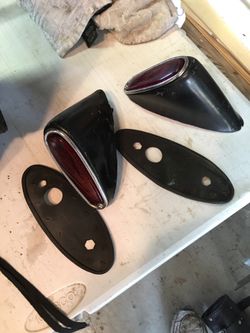 1937 Packard taillights