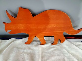 Wooden Dinosaur Wall Decor