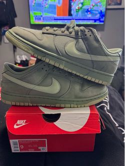 Nike Dunk Low “Premium Olive Green” Size 9M/10.5W