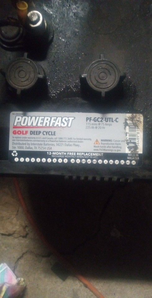 4 6v Deep Cycle Batteries