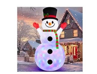 New 10FT Giant Snowman Inflatable For Christmas