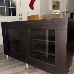 Dark Brown Cabinet 