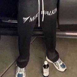 mud walking sweat pants 