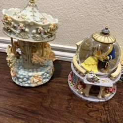 Decoracion De La Bella Y La Bestia Y De Ángeles En Buenas Condiciones 