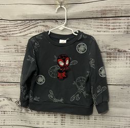 Spider-Man miles toddler  Sweatshirt size 3t