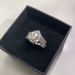 Multi Karat Jacketed Diamond Engagement Set
