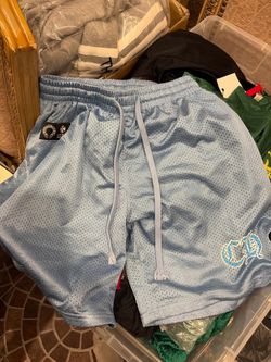 Chrome Hearts Blue Shorts