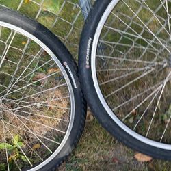 Bike wheels