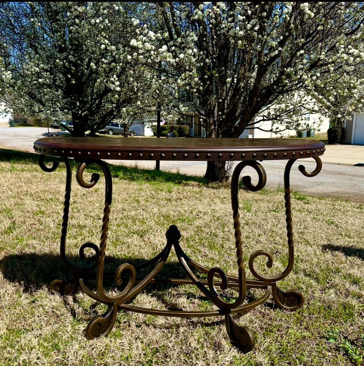 Half Round Sofa Table / Hall Table