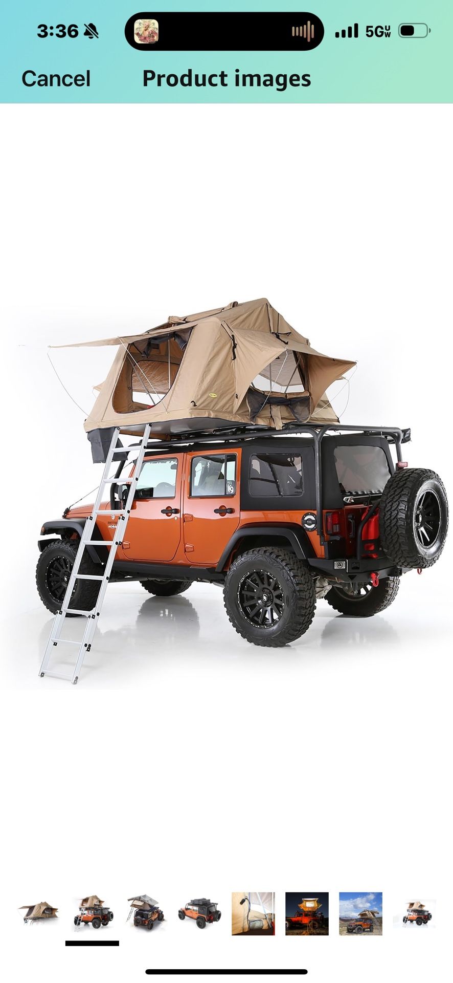 SmittyBilt OVERLAND TENT FOLDED - SB2783 Tent, Camping, Jeep, Overland