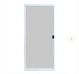 Unique Home Designs
36 in. x 80 in. Adjustable Fit White Steel Sliding Patio Screen Door